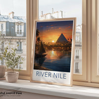River Nile Poster | Egypt Wall Art
