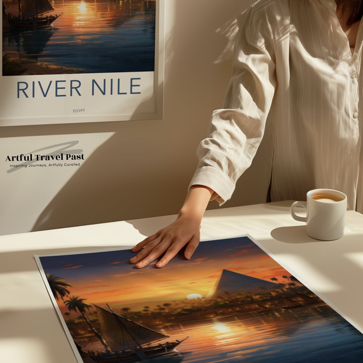 River Nile Poster | Egypt Wall Art