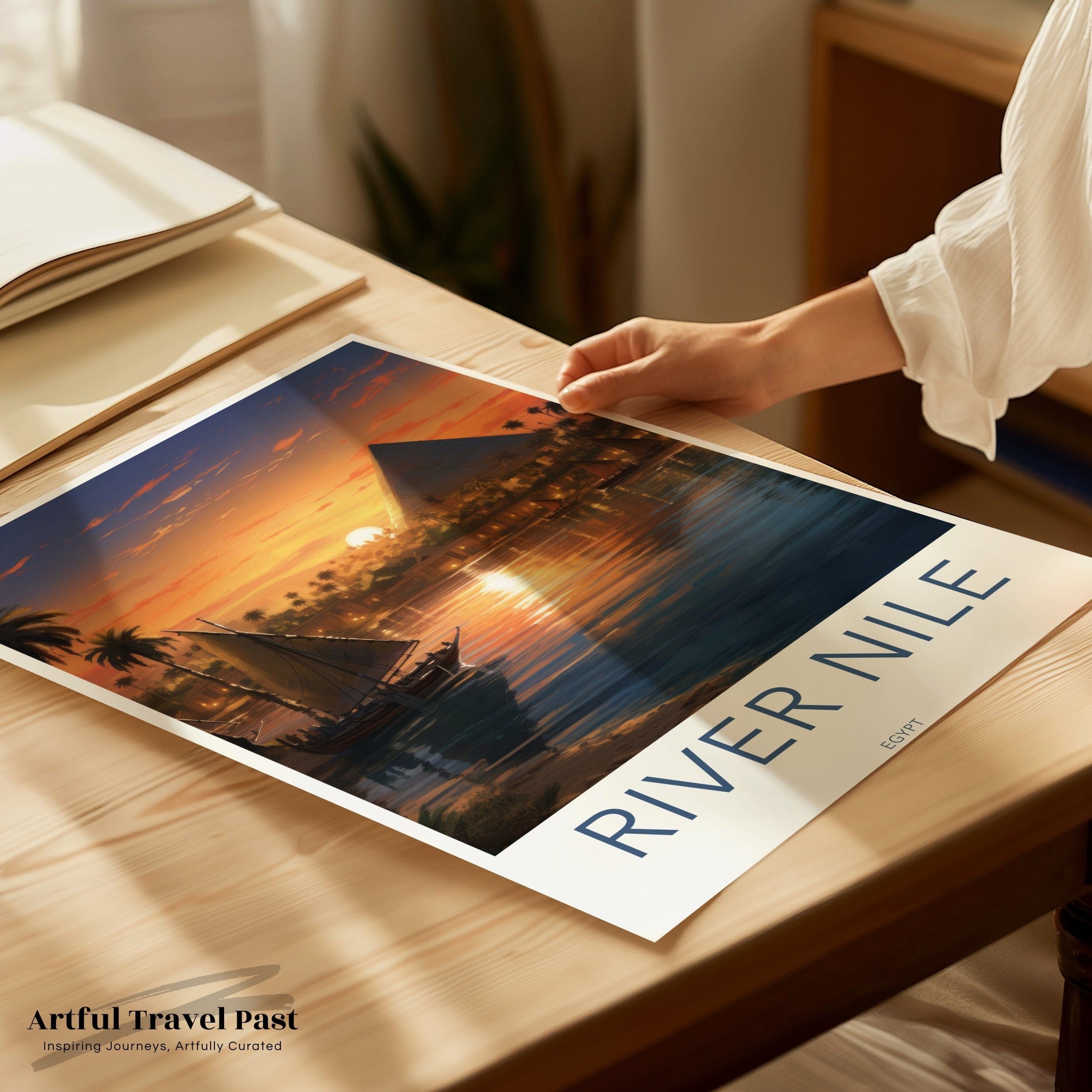 River Nile Poster | Egypt Wall Art