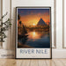 River Nile Poster | Egypt Wall Art