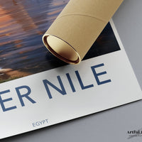 River Nile Poster - Egypt Wall Art