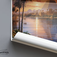 River Nile Poster - Egypt Wall Art