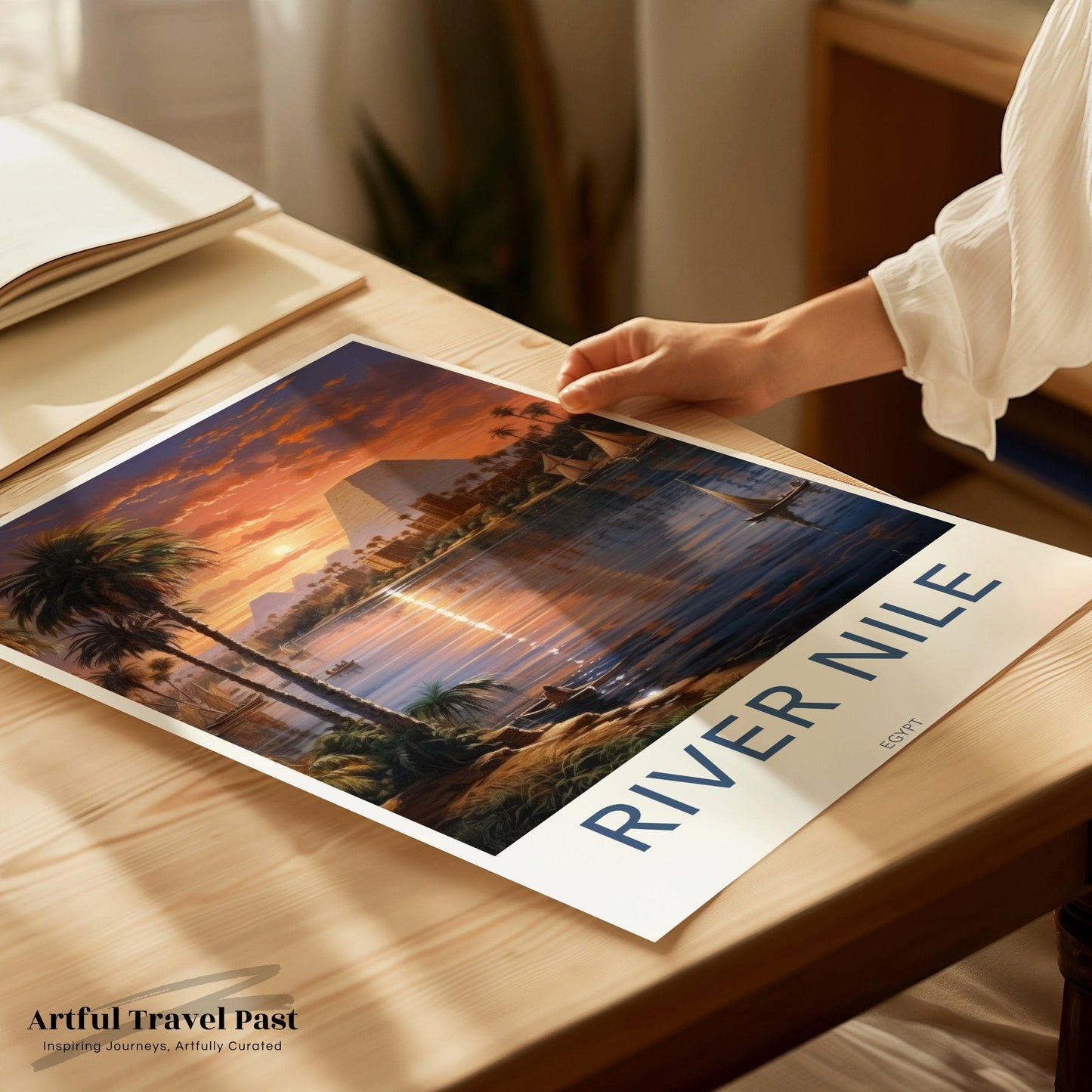 River Nile Poster - Egypt Wall Art