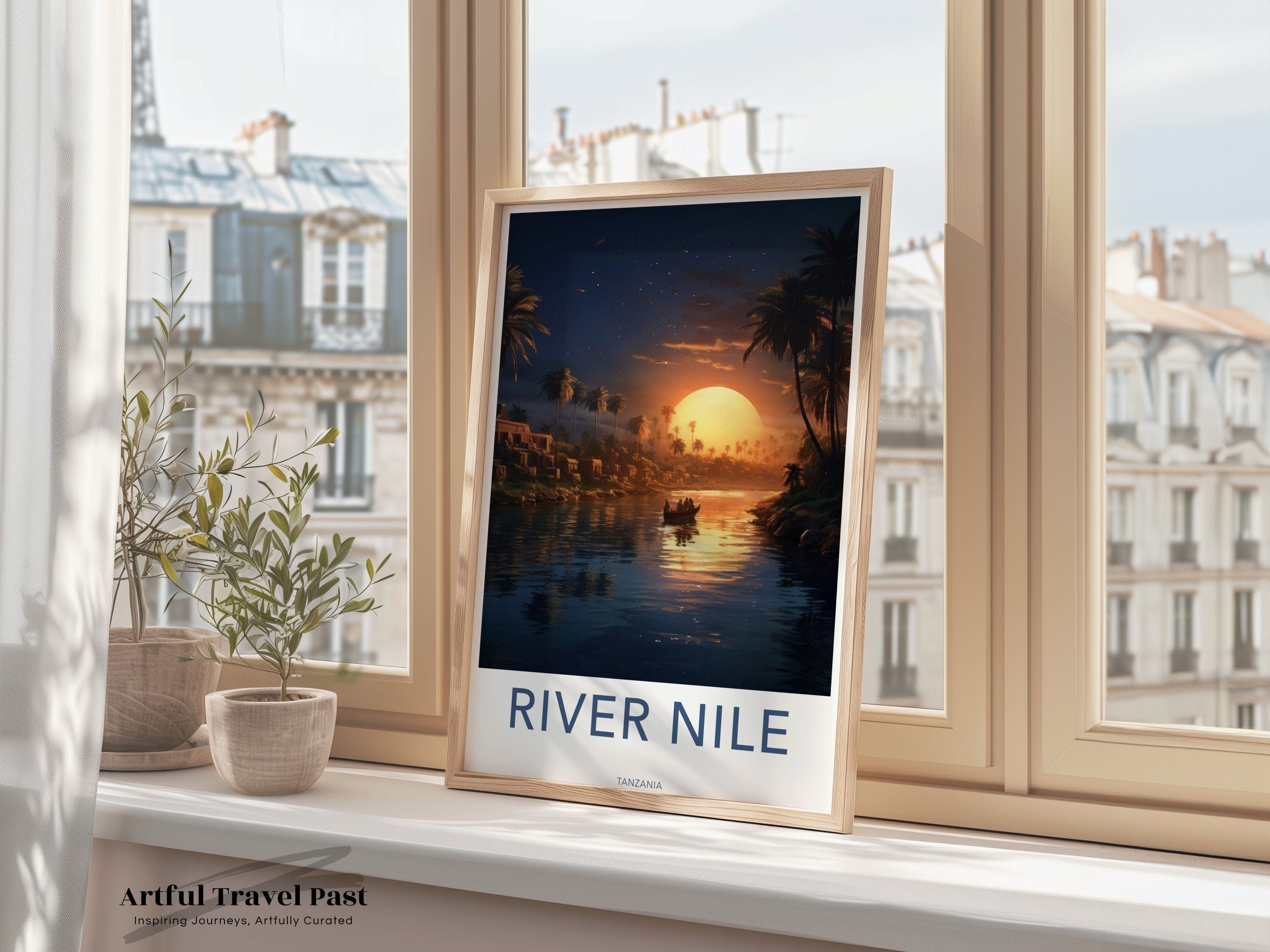 River Nile Poster | Tanzania Wall Art