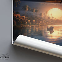 River Nile Poster | Tanzania Wall Art