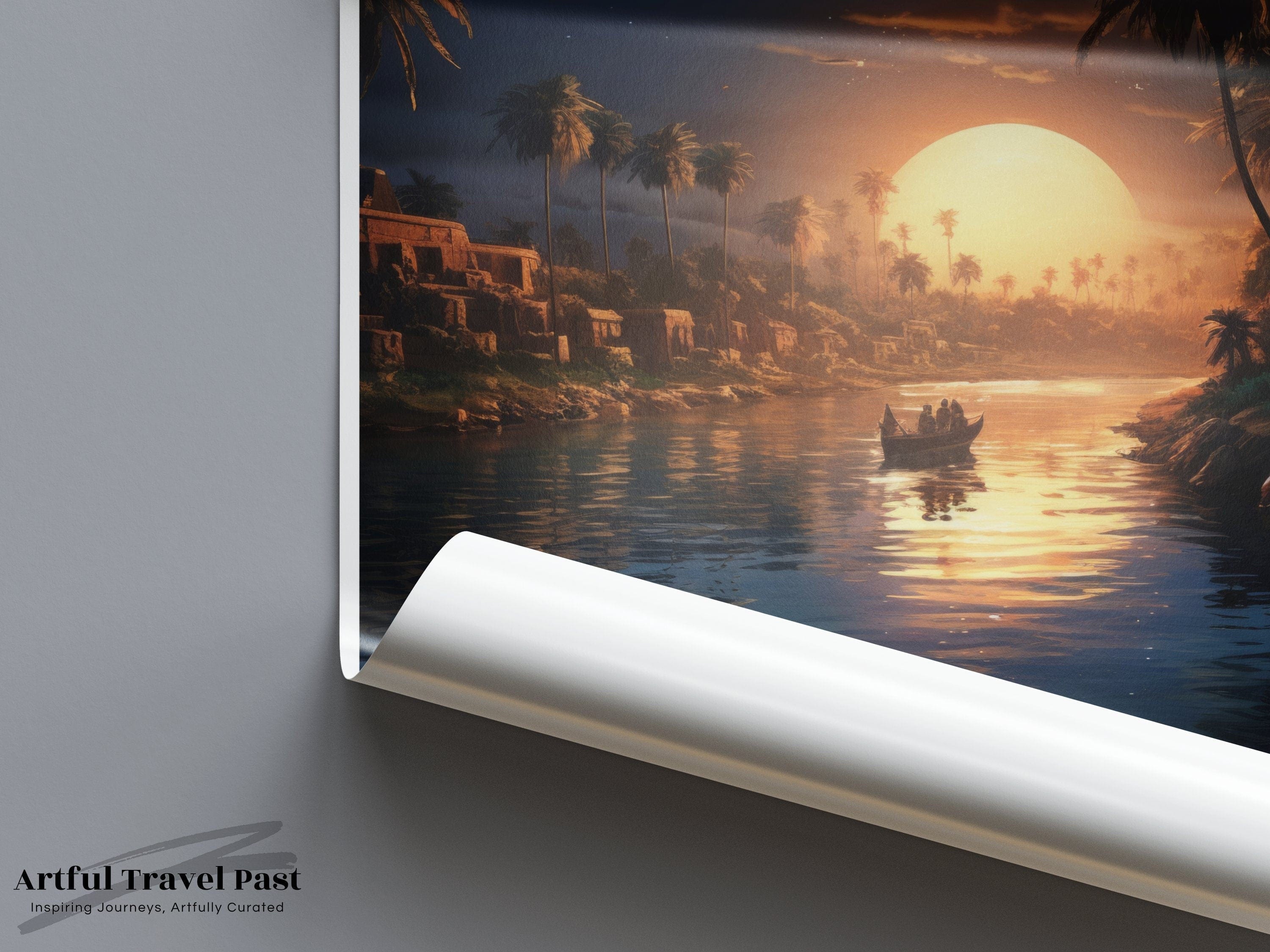 River Nile Poster | Tanzania Wall Art