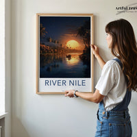 River Nile Poster | Tanzania Wall Art