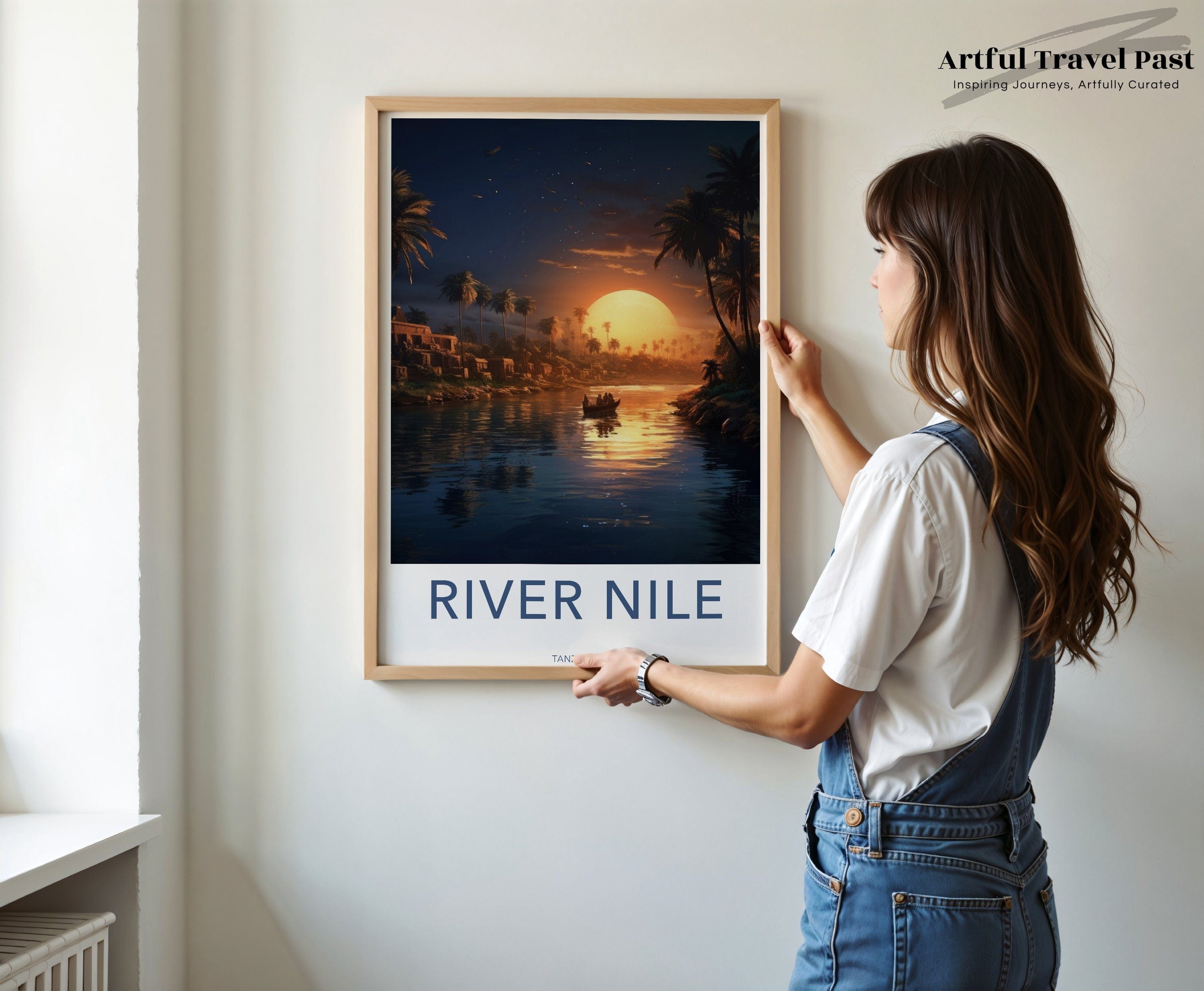River Nile Poster | Tanzania Wall Art
