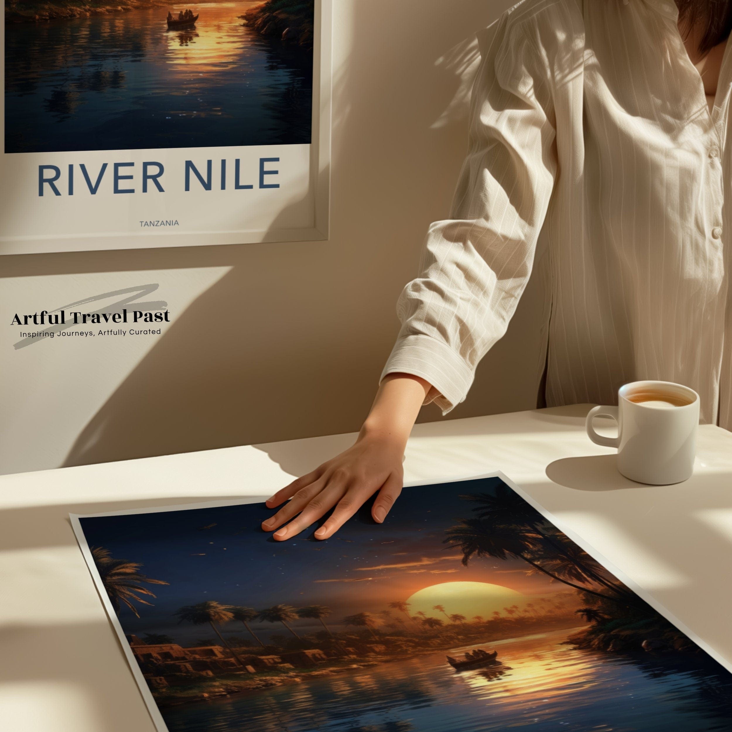 River Nile Poster | Tanzania Wall Art