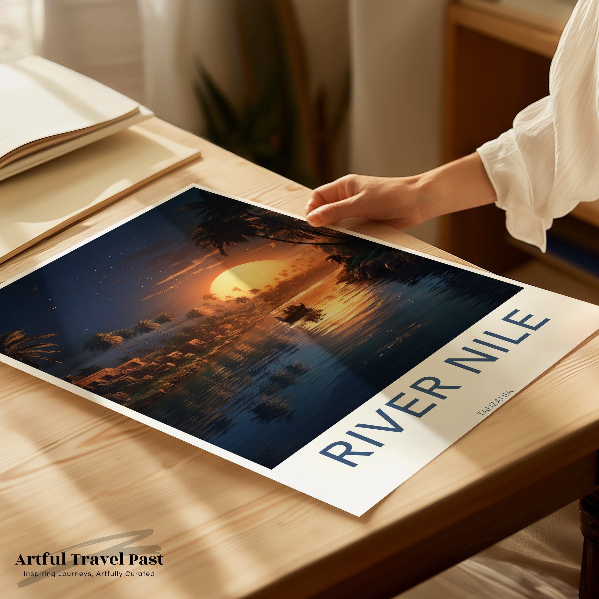 River Nile Poster | Tanzania Wall Art