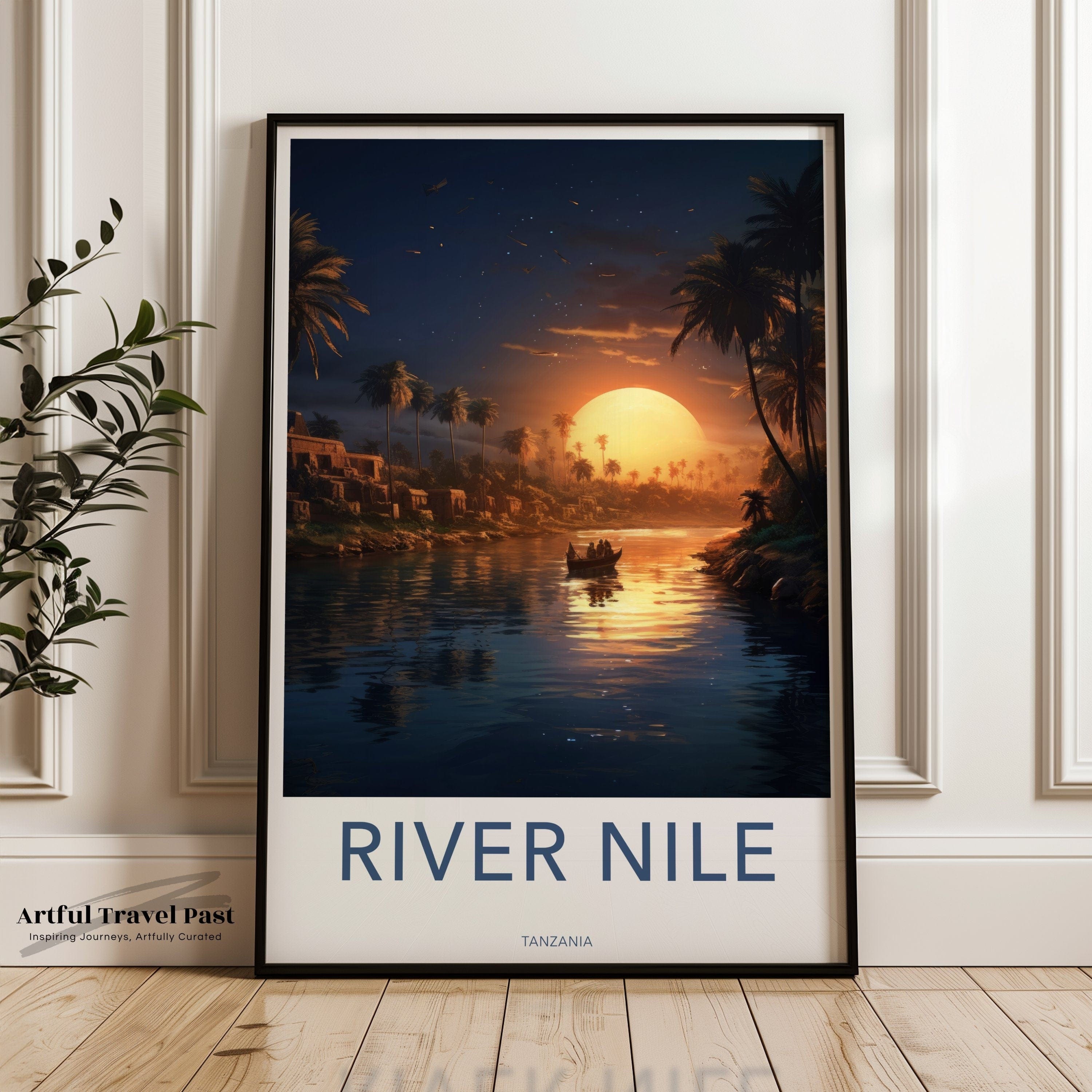 River Nile Poster | Tanzania Wall Art