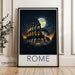 Rome Colosseum Poster | Italy Wall Art