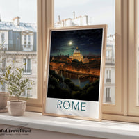 Rome Poster - Italy Wall Art