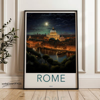 Rome Poster - Italy Wall Art
