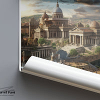 Rome Poster | Italy Wall Art | Europe Decor