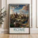 Rome Poster | Italy Wall Art | Europe Decor