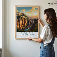 Ronda Poster - Spain Wall Art