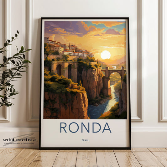 Ronda Poster - Spain Wall Art
