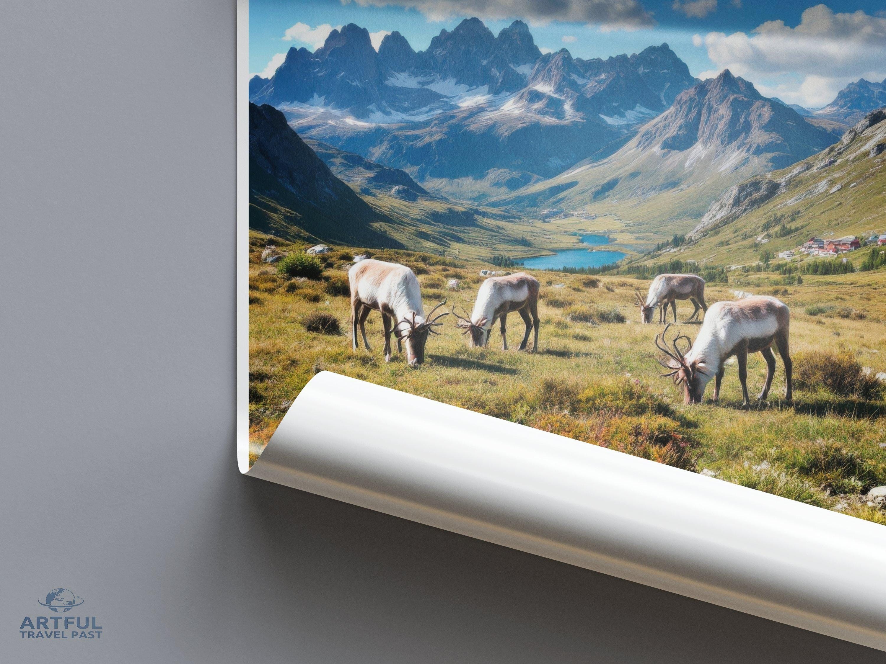 Rondane National Park Poster | Norway Wall Art