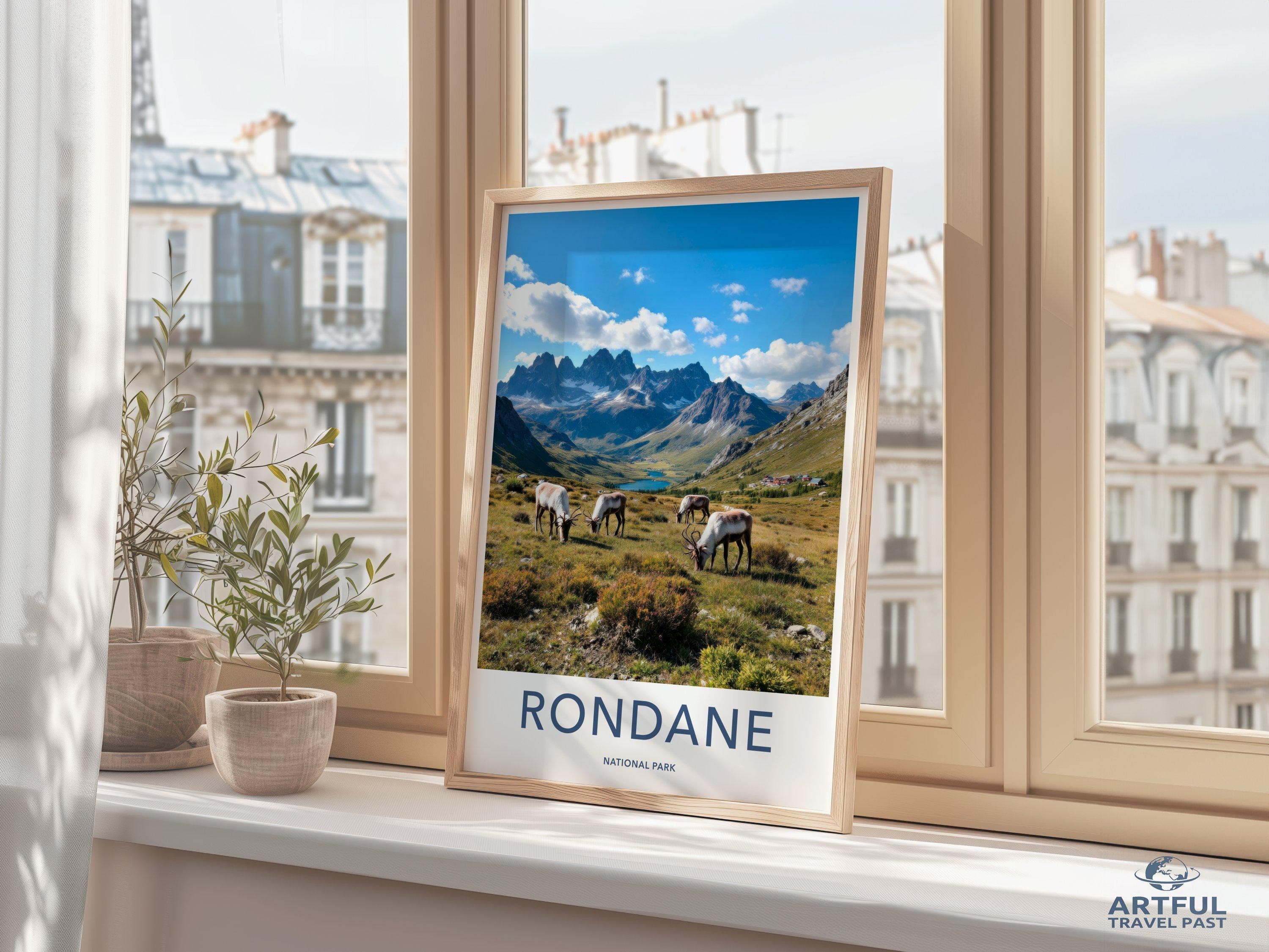 Rondane National Park Poster | Norway Wall Art