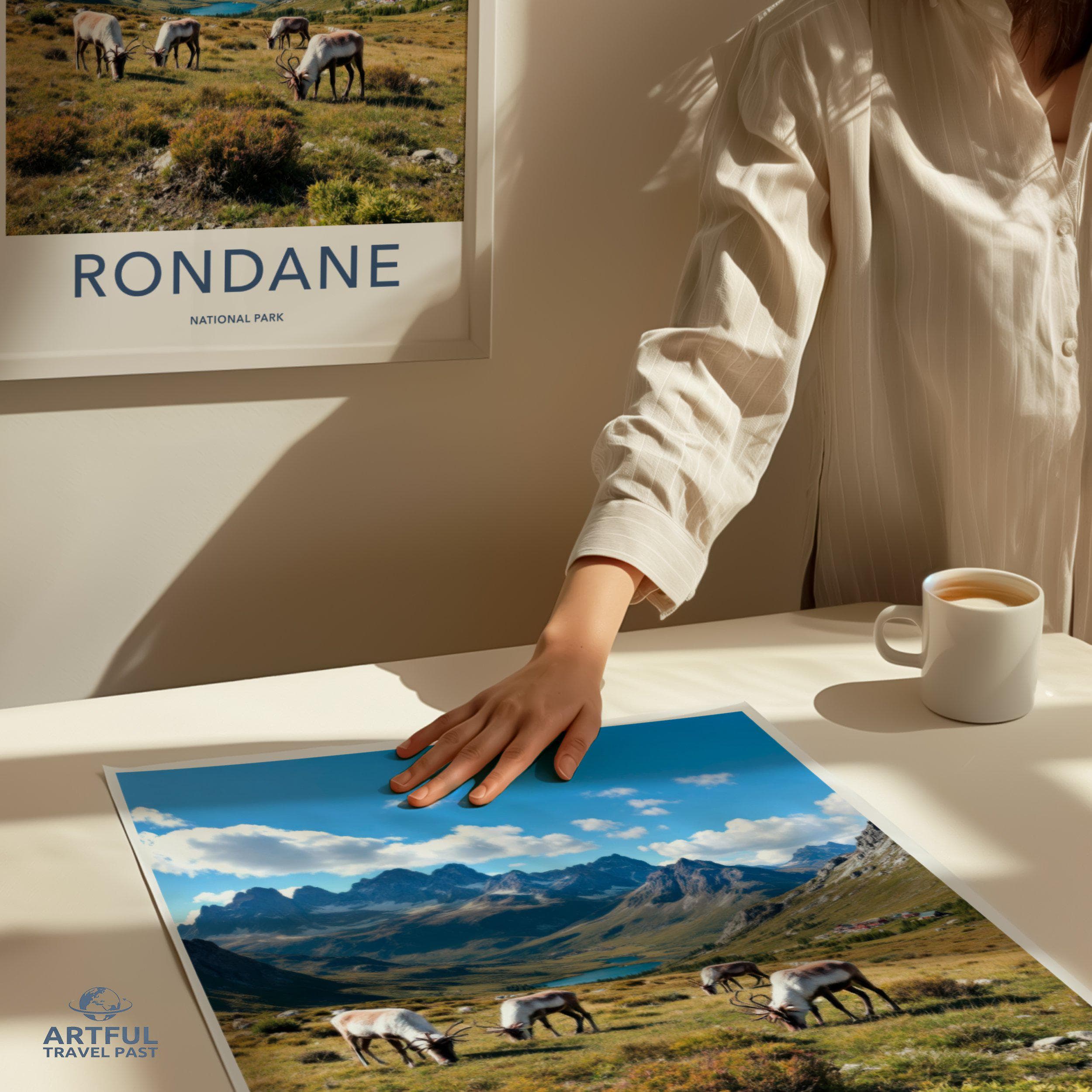 Rondane National Park Poster | Norway Wall Art