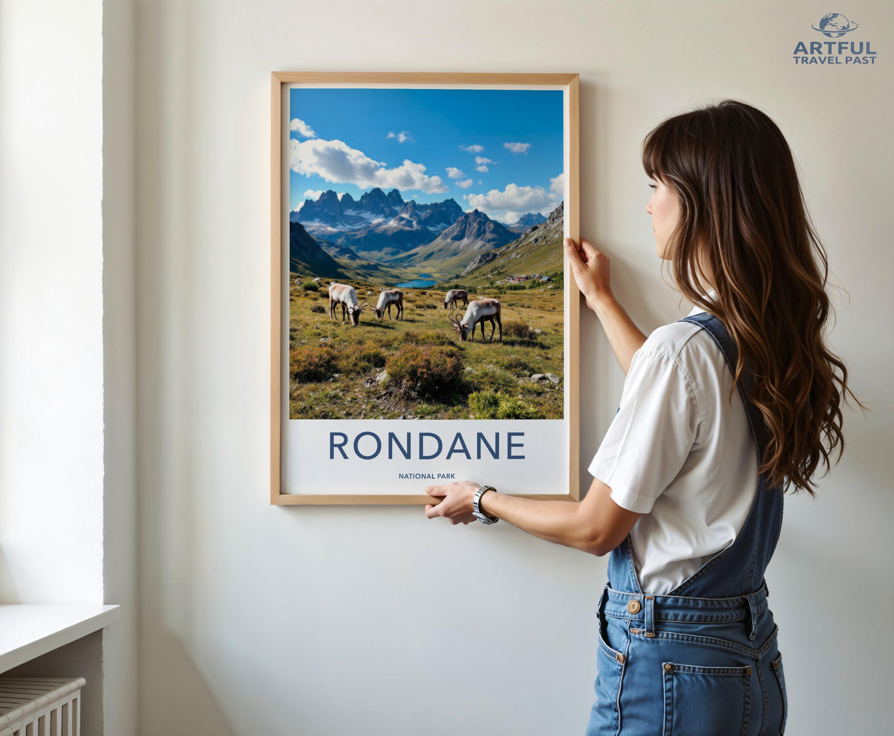 Rondane National Park Poster | Norway Wall Art