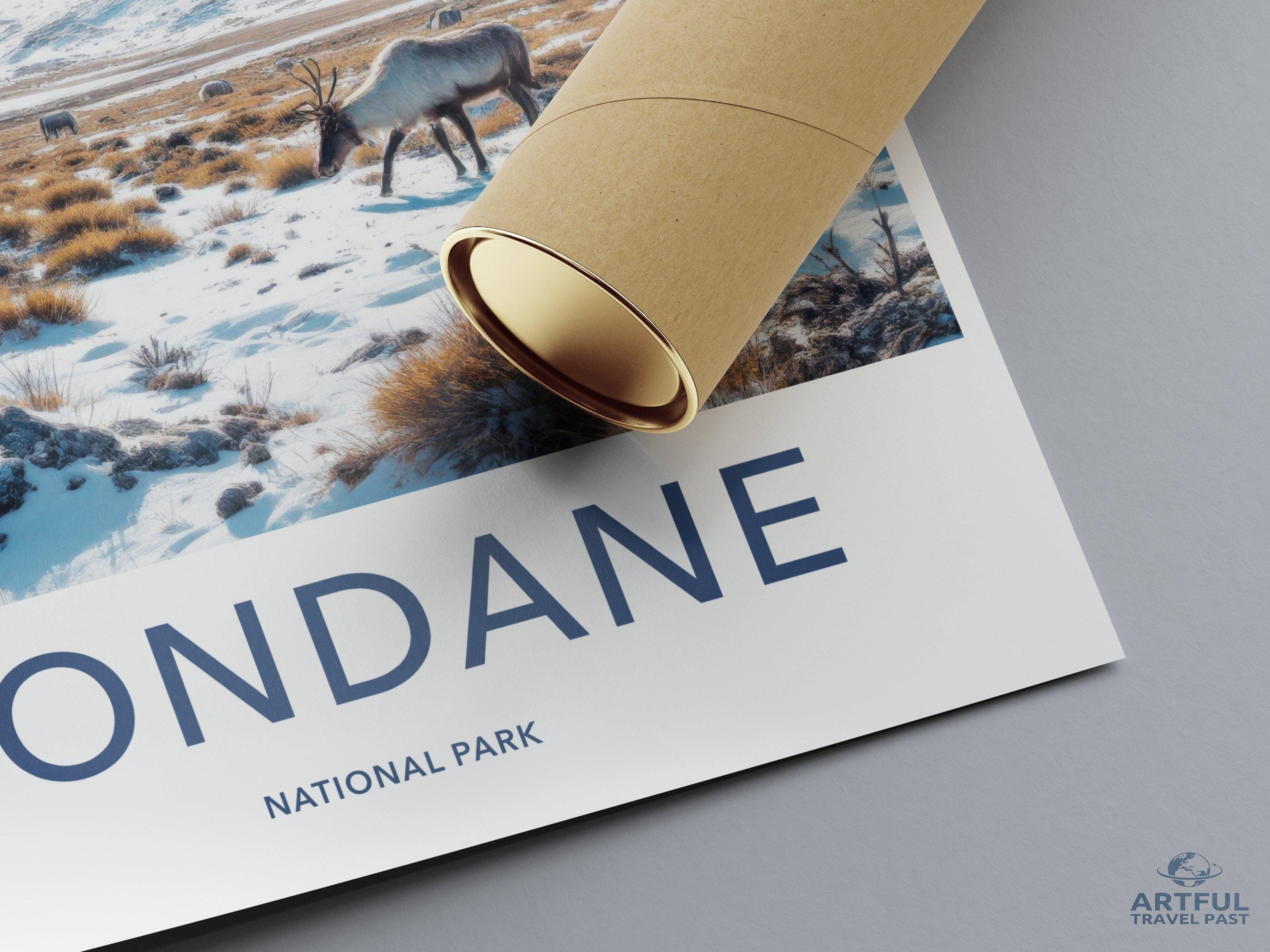 Rondane National Park Poster | Norway Wall Art