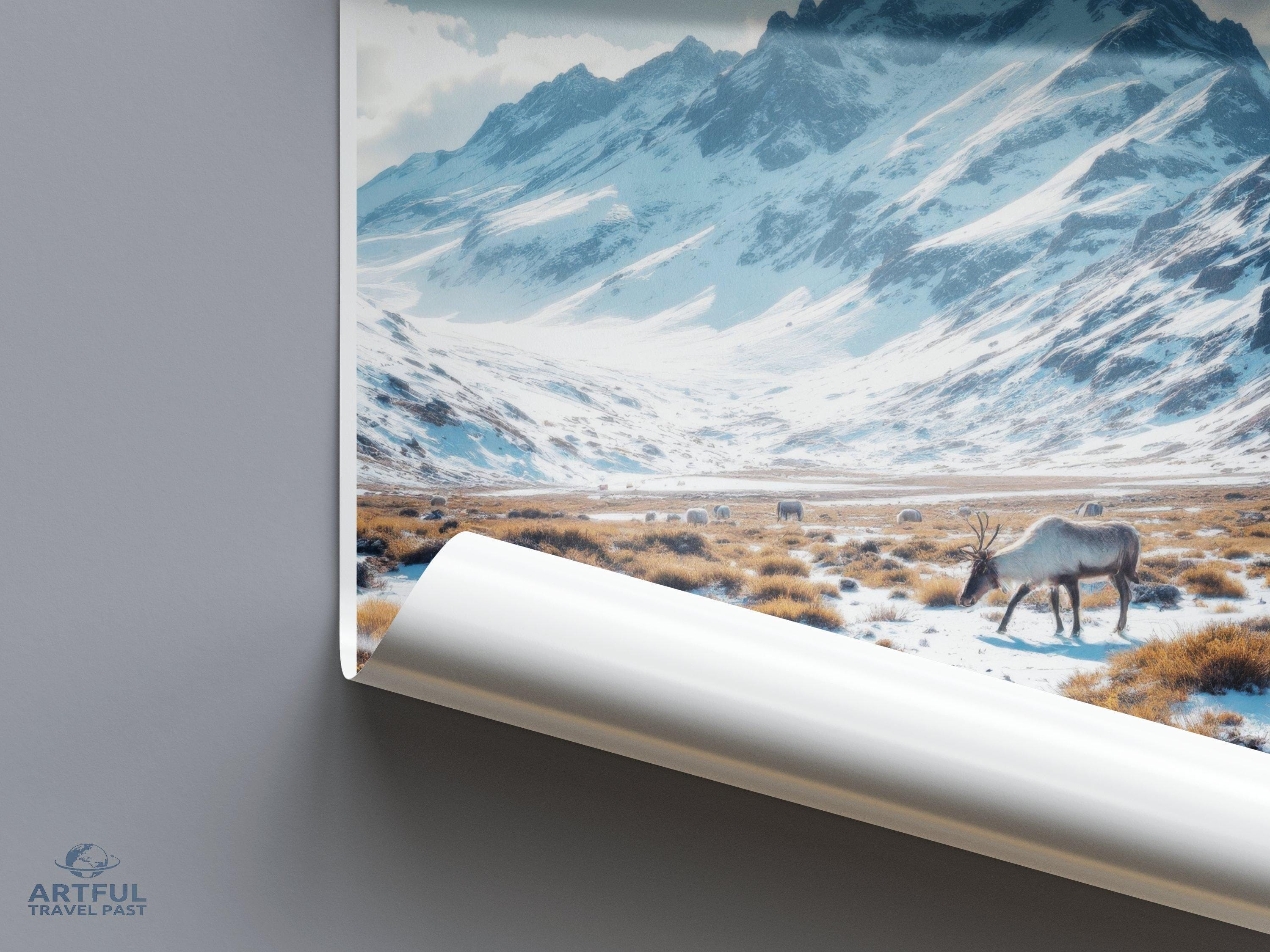 Rondane National Park Poster | Norway Wall Art