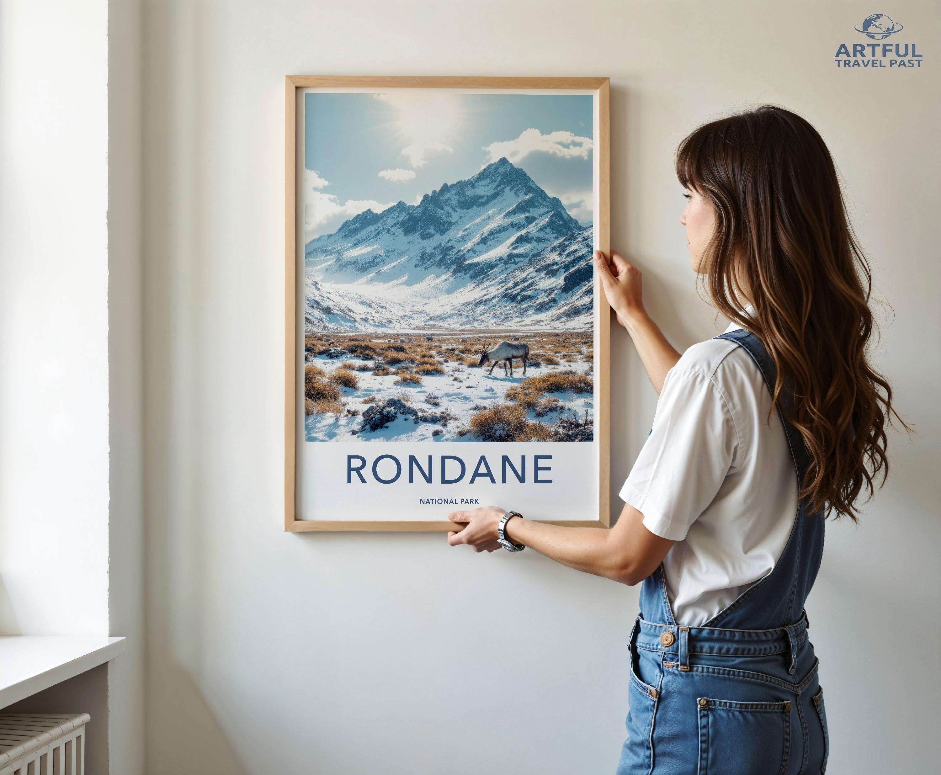 Rondane National Park Poster | Norway Wall Art