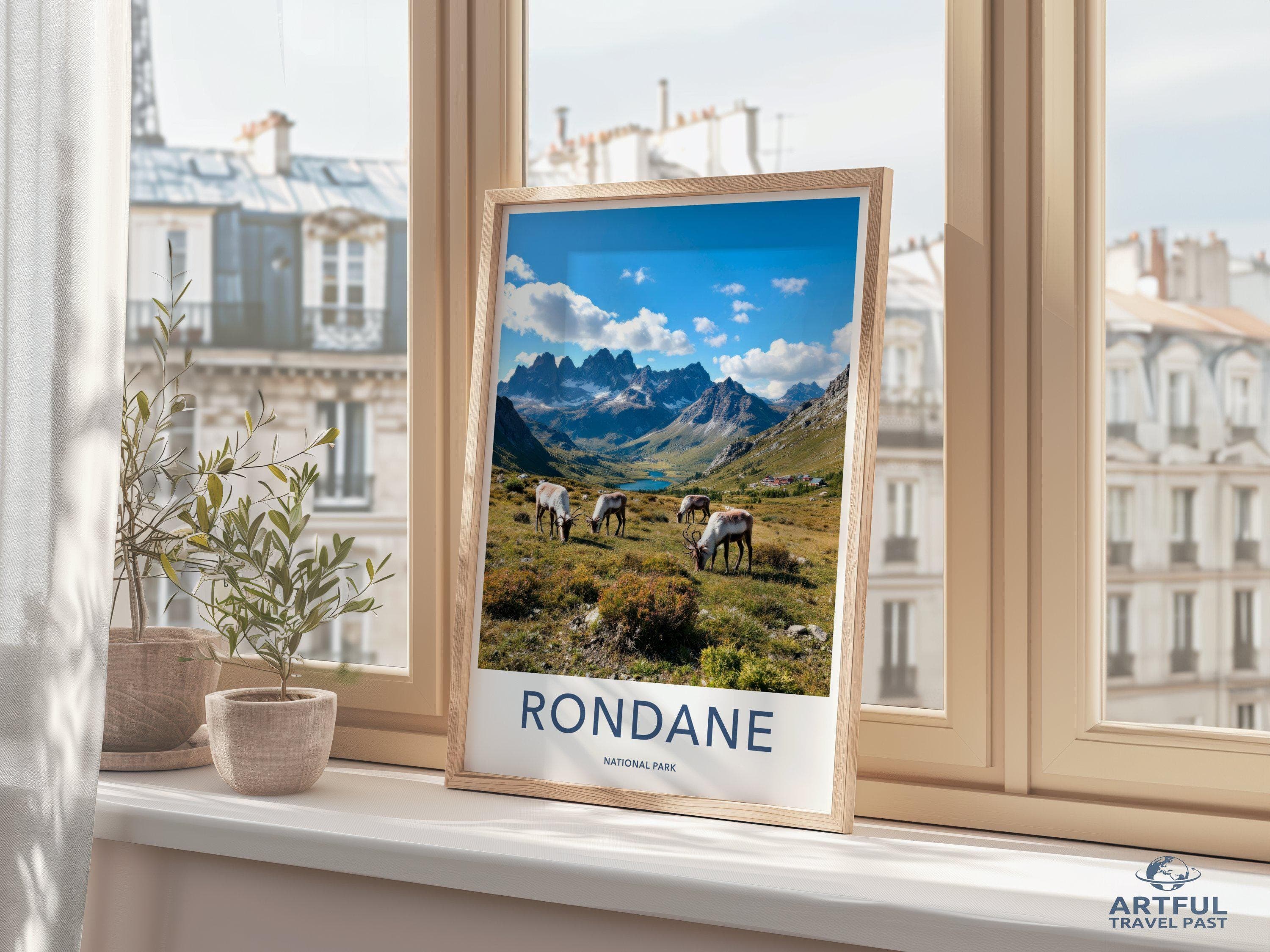Rondane Poster - Norway Wall Art