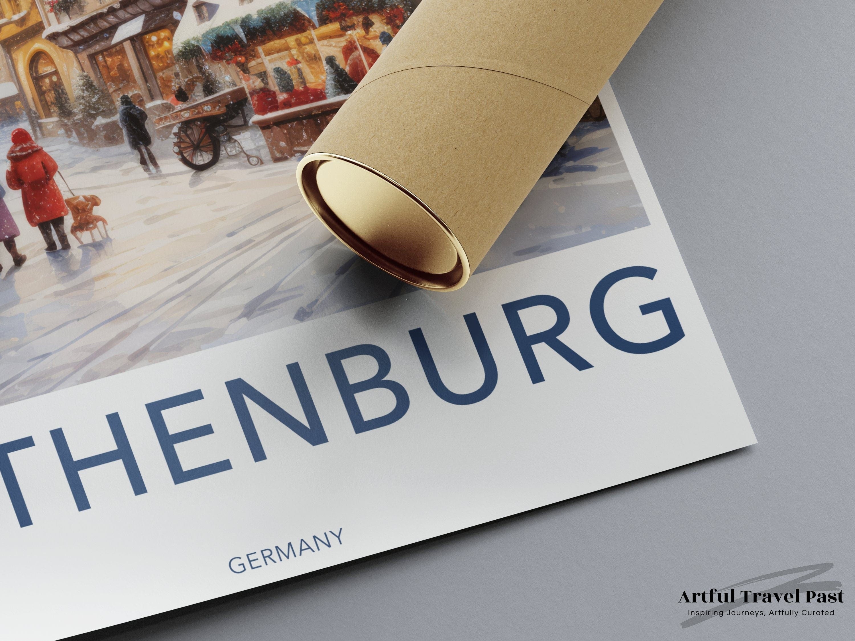 Rothenburg Poster | Germany Wall Art