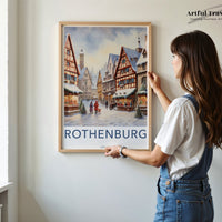 Rothenburg Poster | Germany Wall Art