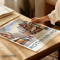 Rothenburg Poster | Germany Wall Art