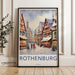 Rothenburg Poster | Germany Wall Art