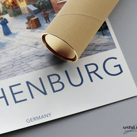 Rothenburg Poster | Germany Wall Art | Europe Decor