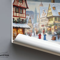 Rothenburg Poster | Germany Wall Art | Europe Decor
