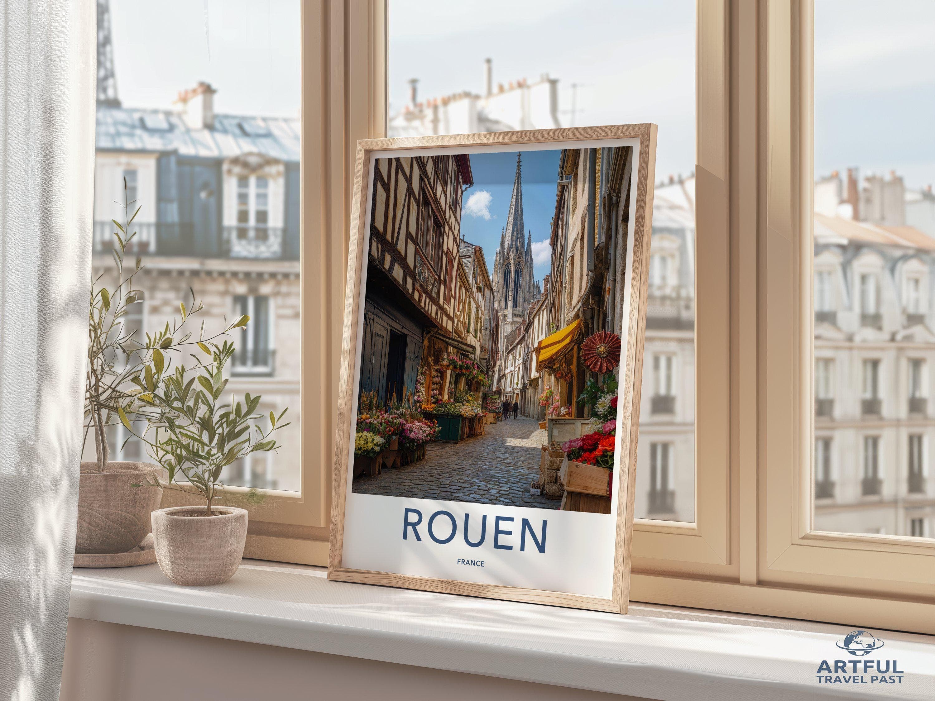 Rouen France Poster - Wall Art