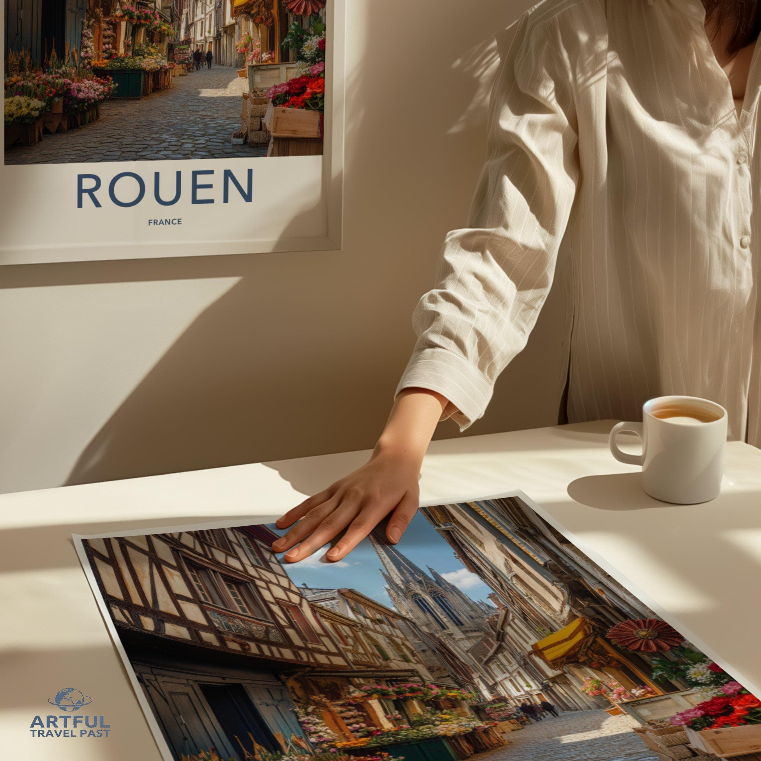 Rouen France Poster - Wall Art