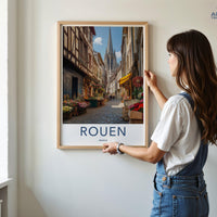 Rouen France Poster - Wall Art