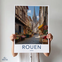Rouen France Poster - Wall Art