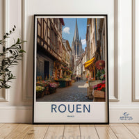 Rouen France Poster - Wall Art