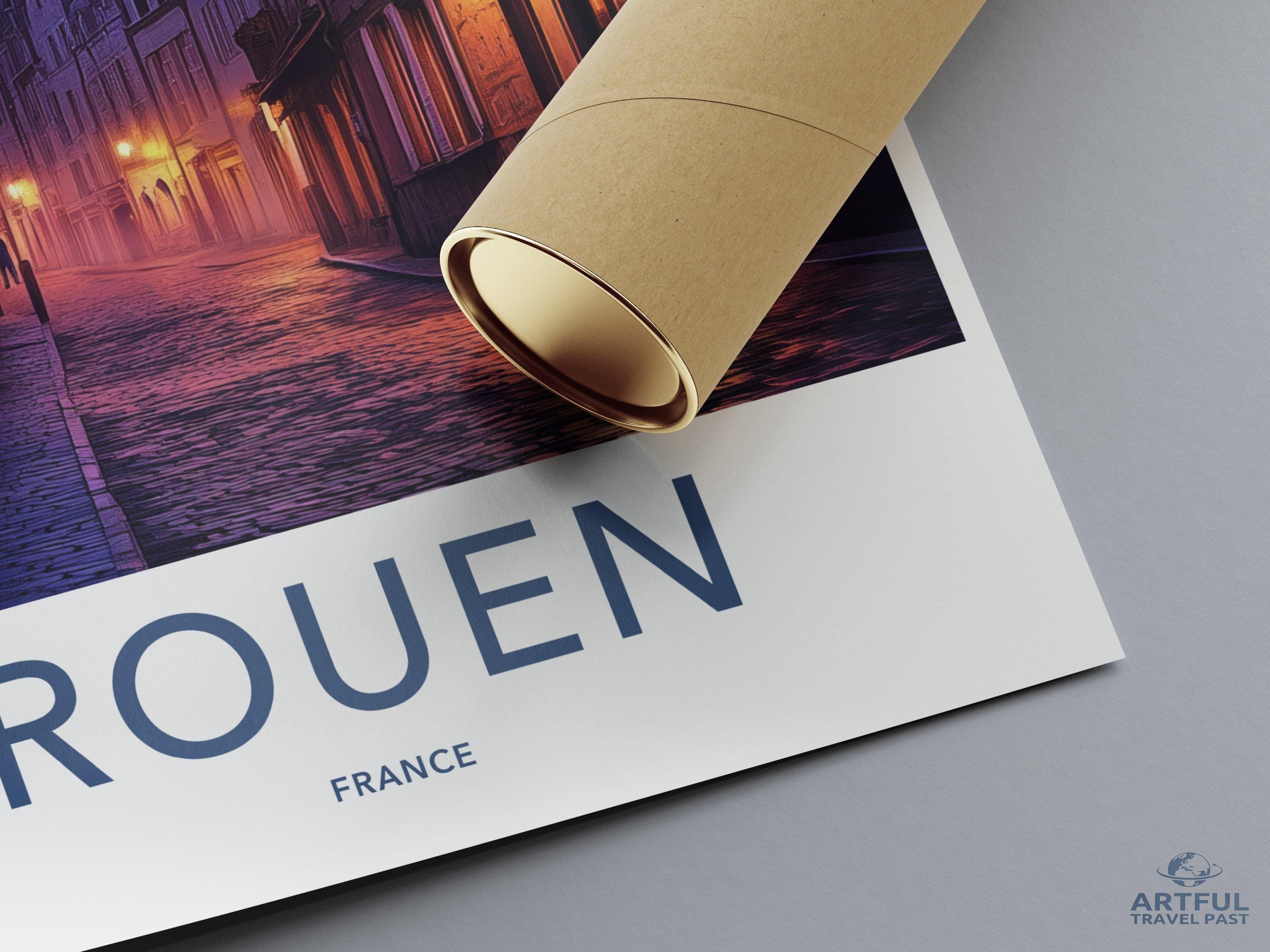 Rouen France Poster - Wall Art