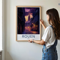 Rouen France Poster - Wall Art