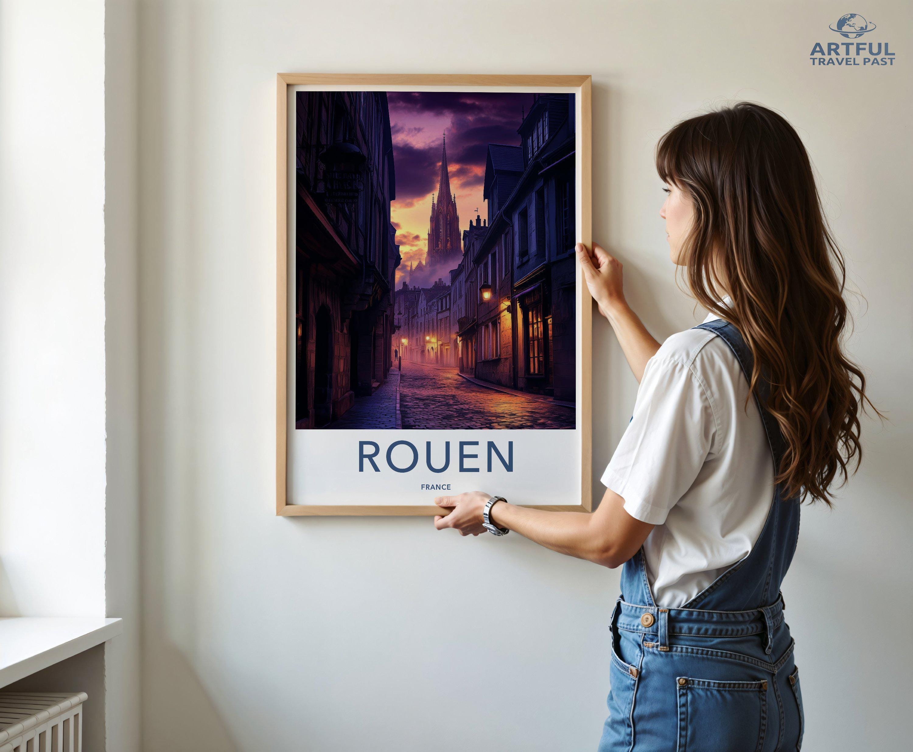 Rouen France Poster - Wall Art