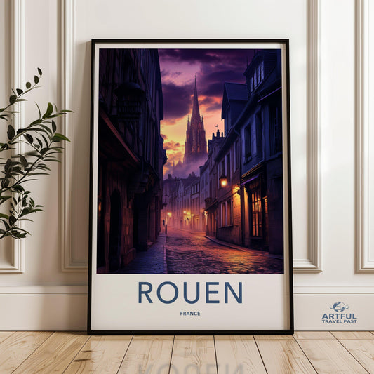 Rouen France Poster - Wall Art