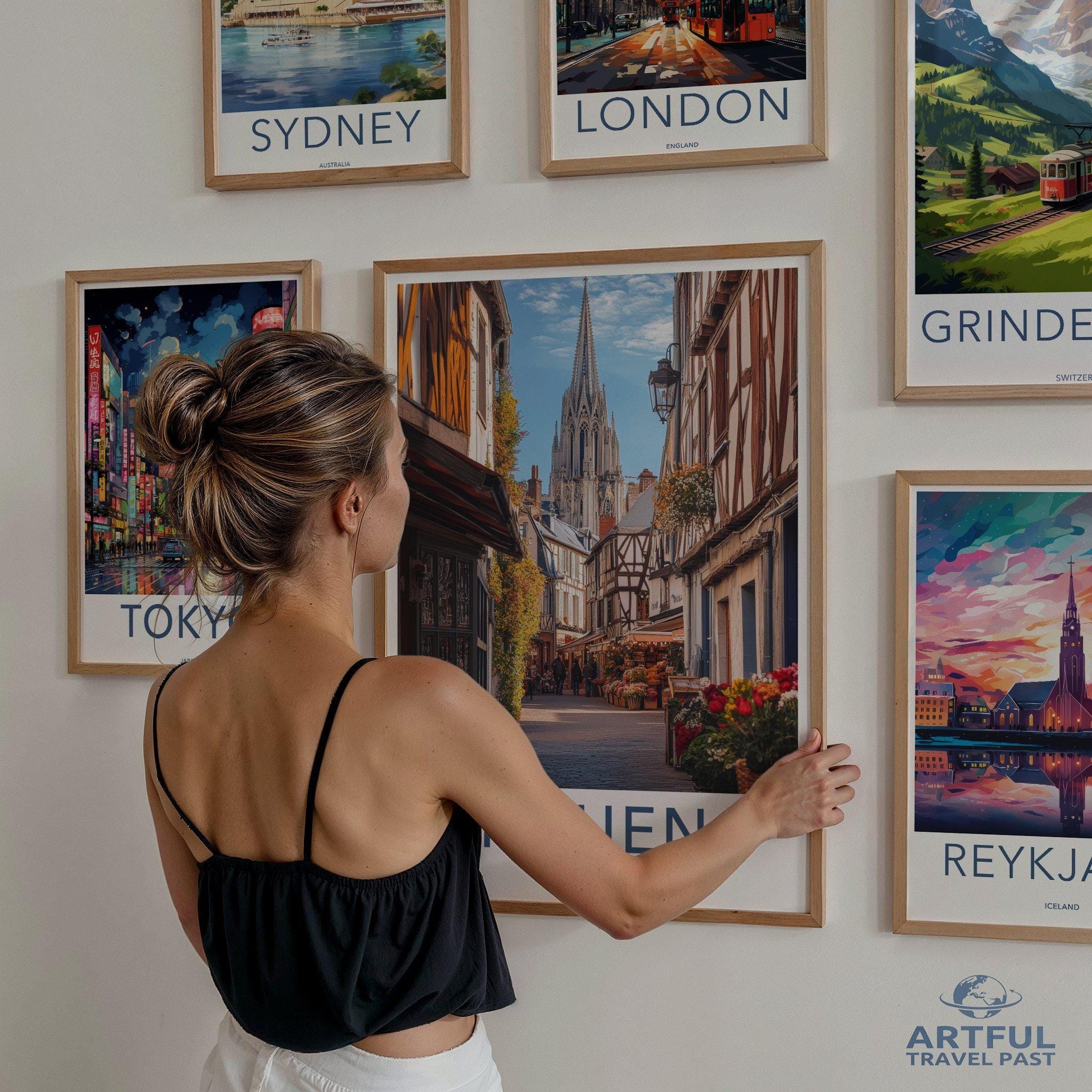 Rouen Poster - France Wall Art