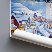 Rovaniemi Poster | Finland Wall Art | Scandinavia Decor