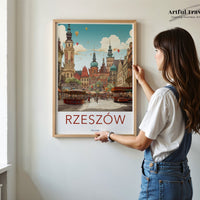 Rzeszów Poster - Poland Wall Art
