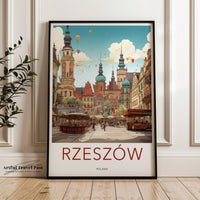 Rzeszów Poster - Poland Wall Art