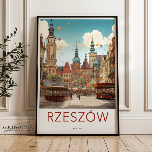 Rzeszów Poster - Poland Wall Art